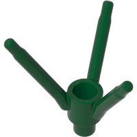 GDS-90486 Plant, Flower Stem with Bottom Pin compatible with lego 24855 Assembles Building Blocks children's toys