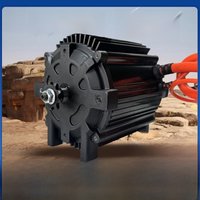 AliExpress kun ray Upgraded KR5V V2 Kunray 72V 5000W Electric BLDC Motor For Electric Motorcycle Temperature Brushless Motor Go Kart Peak 80A-100A