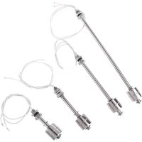 Tank Liquid Level Sensor 65/100/150/250mm Stainless Steel Float Switch Miniature Liquid Water Level Sensor for Pool Can