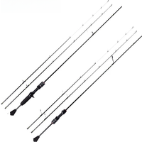 Mavllos Delicacy BFS Casting Rod with Solid UL Tip Lure 0.6-8g/0.8-10g Carbon Ultralight Carp Fishing Rod,Trout Spinning Rod
