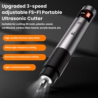 FS-F1 DC 12V Portable Handheld Ultrasonic Cutter DIY Electric Engraving Tool Type-C Port