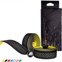 AliExpress ZTTO Road Bike Bar Tape High Quality Vibration Damping Anti-Vibration EVA PU Handlebar Bar Tape Colorful Wrap +2 Bar Plug