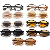 AliExpress Fashion Small Frame Sunglasses Round Sunglasses Vintage Sun Glasses Hip Hop Oval Sunglasses Travel Shades UV400 for Men Women