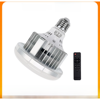 85W LED Light Bulb 3200K-5500K Bulb Energy-saving Adjustable Brightness E27 Mount with Remote Control for Photography Studio