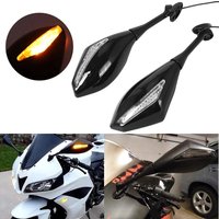 AliExpress Motorcycle LED Turn Signals Rearview Sport Bike Mirrors for For Honda CBR 600 900 1000 RR CBR300R CBR500R CBR250R
