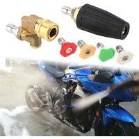 AliExpress NONE High Pressure Gun Nozzles Motorcycle Washer 1/4