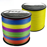 JOF X12 X8 Super Strong 12 Strands 8 Strands Braided Fishing Line 300M 500M 1000M Multifilament PE Line Saltwater Fishing Tackle