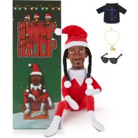 Christmas Elf Doll with Snoop on a Stoop Exquisite Gift Box Accessory Table Christmas Tree Decorations for Home Plush Toys