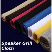 Speaker Grill Cloth, Stereo Speaker Loudspeaker Mesh Cloth, 140x50 cm, Dustproof & Scratch-resistant - Various Colors