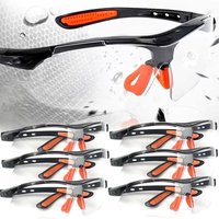 AliExpress NONE 1/12pcs Safety Goggles Eye Glasses for Cycling Working Women Men Clear Eye Sand Prevention Anti-Splash Wind Dust Proof Eyewears