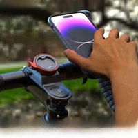 AliExpress sincetop Bike Phone Holder, Aluminum Mountain Bicycle Phone Mount with Universal Adapter,Handlebar Quick Mount with Ultra Lock