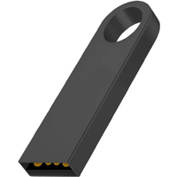 USB Flash Drives 128gb Waterproof High Speed Metal Black Pen Drive Memory Stick 64gb USB Memories 32gb Storage for PC