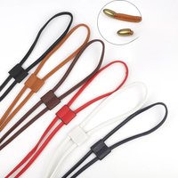 Women Bucket Bag Drawstring Detachable PU Leather Bag Strap DIY Replacement Rope Backpack Beam Pocket Purse Accessories