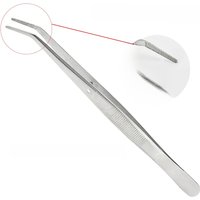 Dental Cotton Tweezers Cotton Roll Filling Clip Stainless Steel Nail Art Nippers Pincers Forceps Medical Surgical Instrument
