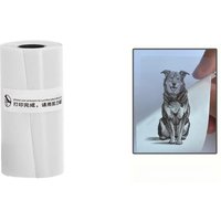 Transparent Self-Adhesive Thermal Paper for Pocket Printer Thermal Printer Paper for Mini Portable Printer Sticker Paper