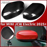 For Mini Countryman U25 JCW Cooper J01 J05 Aceman 2024-2025 Real Carbon Rear View Side Mirror Cap Cover Trims