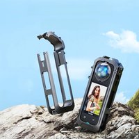 Protective Frame Case for Insta360 X5 With Cold Shoe Mount Compatible Anti Fall Plastic Frame for Insta360 X5 Camera Accessorie