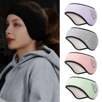 AliExpress NONE Outdoor Winter Fleece Ear Warmers Sport Sweatband Men Women Cycling Skiing Workout Yoga Running Riding Warm Earmuffs Headband