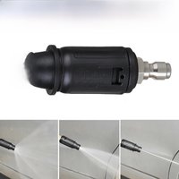 High Pressure Wash Sector Sprayer Nozzle Angle Adjustable With 1/4" Quick Plug Connect