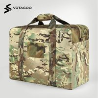 VOTAGOO Military Duffle Bag 52L Heavy Duty Extra Large Army Tactical Bag for Shooting Camping Hiking Travel Gear