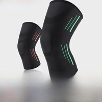 AliExpress Fezrgea 2Piece Bandage Running Cycling Knee Support Braces Compression Elastic Nylon Polyester Kneepad Sleeves For Basketball Volleyball