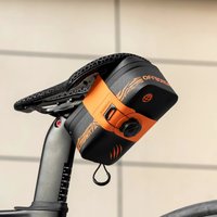 AliExpress OFFBONDAGE Bicycle Saddle Bag Lightweight 0.5L Large Capacity Portable Lockable Waterproof MTB cycling Tail Bag Bike Accessories