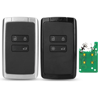 AOKTOOL 434MHZ AES 4A PCF7945M Renault Remote Renault Megane 4 Card Megana 4 Key Talisman Kadjar key Espace 5 key Megane IV key