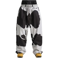 2026 Gsou Snow Unisex Loose Fit Cargo Ski Pants - Waterproof Windproof Snowboard Trousers for Men Women Winter Snow Gear New