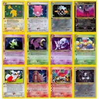 PKM PROXY Card Neo Genesis Series Entei Shining Charizard Mewtwo Raichu PTCG Foil Game Collection Cards Game Toys