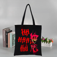 Alastors Canvas Bags Shopper Shoulder Bag Women Designer Handbags Shopping Tote Casual Woman Grocery Customizable