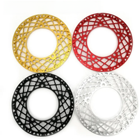 AliExpress NONE Litepro Folding Bike Chain Wheel 130BCD Spider Chainwheel 53T 56T 58T Aluminum Alloy CNC With Chainring Protective Cover