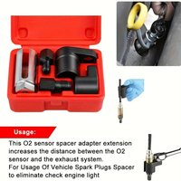 Oxygen Sensor Wrench Oxygen Sensor Wrench Kit Automotive Oxygen Sensor Socket Set Accurate Sensor Wrench Remover Tool