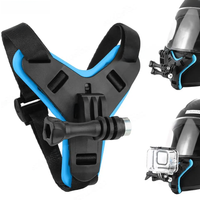 AliExpress SZKOSTON Helmet Mount for GoPro Motorcycle Chin Strap Bike Holder Mounting Accessories for Go Pro 12 11 10 9 Insta360 X3 GO3 DJI Action 4