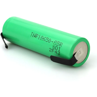 INR18650 25R 3.7V Battery 18650 Power High-Current Lithium Rechargeable High Discharge 20A Welding Nickel for Screwdriver