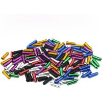 AliExpress NONE 50Pcs Bike Inner Cable End Caps Alloy Road Mountain Bikes Brake Tips Shift Cable End Crimps