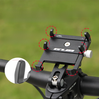 AliExpress alloet Bicycle Handlebar Stem Phone Holder Aluminum Alloy Motorcycle Handlebar Mount Cell Phone Stand MTB Bike Navigation GPS Bracket