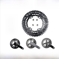 AliExpress NONE Stone 110bcd Double Chainring for 105 R7100 UT R8100 DA R9200 Road Bike Round 52 36T 53 39T 54 40T 50 34 48 33 46-32T 2X