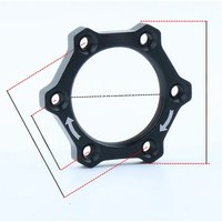 AliExpress NONE 1*Bicycle Bike Rotary Screw Thread Hub Flange Adapter Brake Disc Base Rotary Hub Brake Disc Threaded Base Cycling Parts