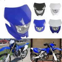 AliExpress Micro dream Off Road Bulb Headlight Enduro Dirt Bike Motocross Front Head Light Headlamp for Honda Yamaha Kawasaki WRF WR YZ TTR WR CRF KLX