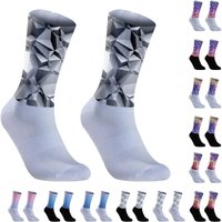 AliExpress Pro Team Socks Anti Team Aero Cycling Slip Seamless Silicone 2024 New Running Sport Road Bike Socks