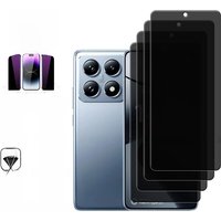 4Pcs For Xiaomi 14T Pro Glass Xiaomi 14T Screen Protector Cover Protective 9H HD Anti-Spy Privacy Tempered Glass Xiaomi 14T Pro