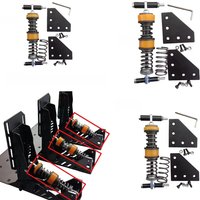 For PXN PDHM Pedal Simulated Racing Game Modification Pedal Clutch Throttle Brake Hydraulic Spring Damper Mod Kit