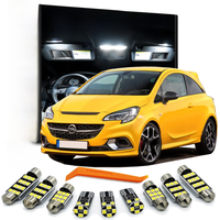ZITWO LED Interior Dome Map Light Bulb Kit For Opel Vauxhall Corsa B C D E 1993- 2013 2014 2015 2016 2017 2018 2019 Accessories
