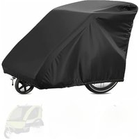 AliExpress NONE Bicycle trailer cover, waterproof, dustproof, sun protection bicycle trailer cover with rope
