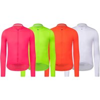 AliExpress RISESBIK Men's Long Sleeve Cycling Jersey Lightweight Pro Aero Race Fit, UPF 50+ Biking Cycling Shirt Zipper Pocket