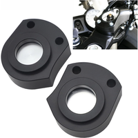 AliExpress Otilli 2PCS ZX14R 2018 Motorcycle HandleBar Handle Bar Mount Clamps Riser For Kawasaki ZX-14R ZZR1400 2006-2018 bike Riser Adapters
