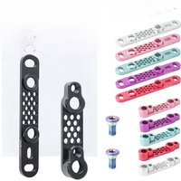 AliExpress HASSNS Bicycle Disc Brake Adapter Road Bike CNC Disc Brake Converter Bracket Cycling Caliper Mount Titanium For 140 160mm Rotor