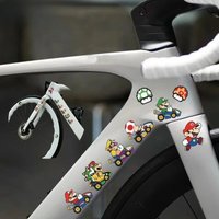 AliExpress TAKARA TOMY Super Mario Bros Bicycle Stickers Decoration Cartoon Waterproof Decorative Sticker Car Window Stickers Accessories Gifts Toys