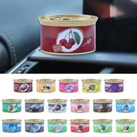 Car Flavoring Car Air Fresheners Perfume Canned Wood Blocks Coffee Flavor Long-Lasting Auto Aromatherapy Car Deodorant Supplies