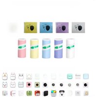Color Sticker Mini Thermal Printer Paper Label Paper Sticker Photo Papers For PeriPage PAPERANG Poooli 57mm width Photo Printer